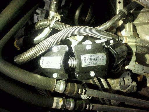 3 GMX 400's installed on a Ford 6.8liter gas engine