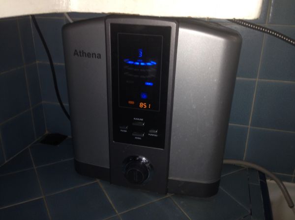 Athena alkaline drinking water system with GMX 400 magnetics 
